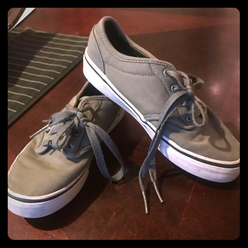 Gray Vans Size 3